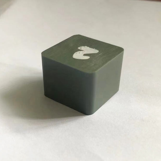 加工實例：陶瓷方形切割記錄/C型金剛石線切形機