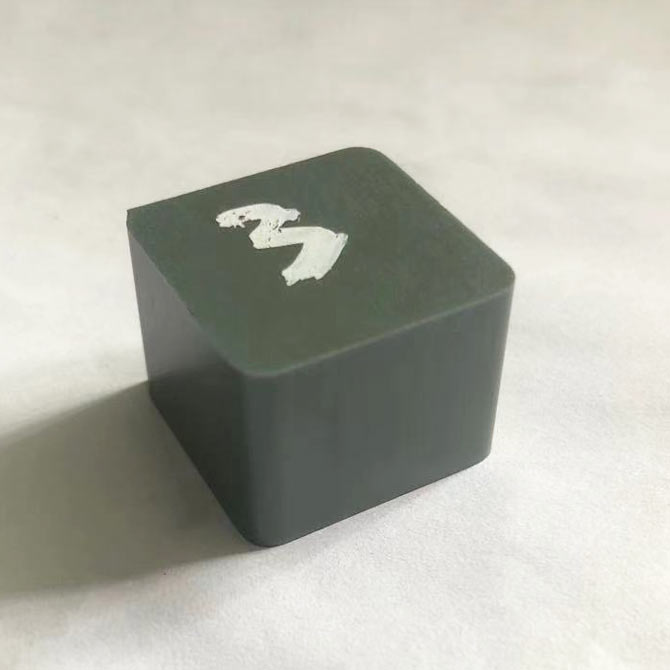 加工實例：陶瓷方形切割記錄/C型金剛石線切形機