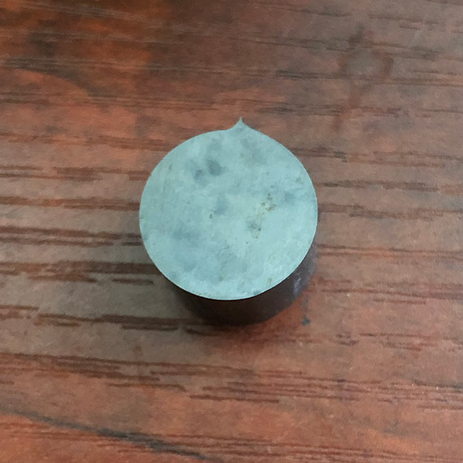 加工實例：氧化鎵切圓記錄，金剛石線切圓怎么處理尖頭的