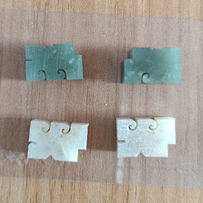 加工實例/和田玉切形狀